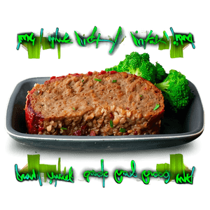 Vegan Meatloaf Delight PNG psh74 PNG with transparent background