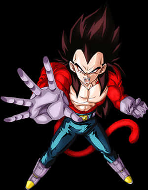 Vegeta Power Stance PNG image with transparent background