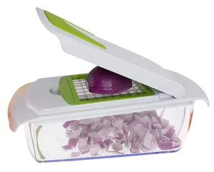 Vegetable Chopperwith Onion PNG Image