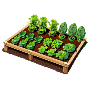Vegetable Garden Planning PNG wij42 PNG image with transparent background