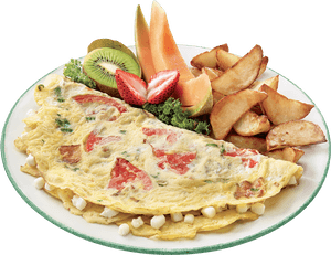 Omelet Png Hd - Breakfast Omelet Png, Transparent Png PNG with transparent background