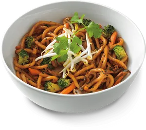 Vegetable Stir Fry Noodles PNG Image