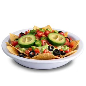 Vegetarian Fiesta Nachos Png 06122024 PNG Image