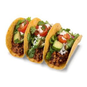 Vegetarian Tacos Png 05232024 PNG Image