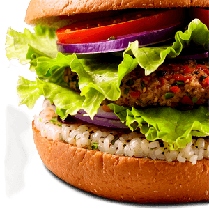 Veggie Burger PNG bcu PNG image with transparent background