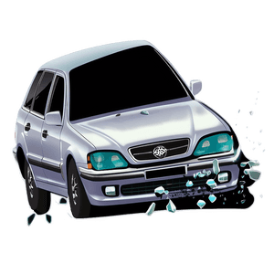 Vehicle Collision Impact PNG xsm PNG image with transparent background