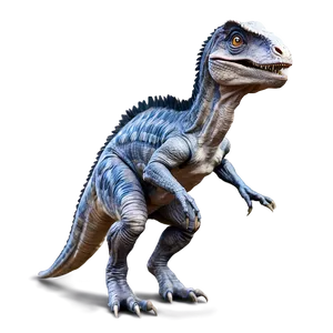 Velociraptor In Action Pose Png Ljo2 PNG Image