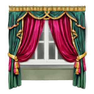 Velvet Curtains PNG cgp PNG image with transparent background