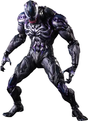 Venom_ Character_ Pose PNG Image