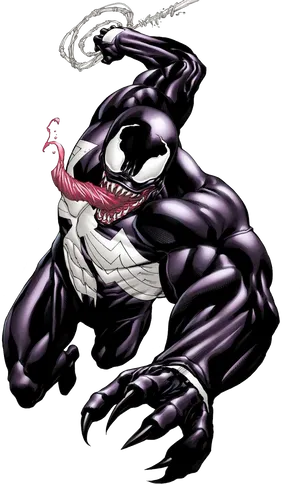 Venom Comic Artwork PNG Image