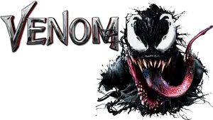 Venom Movie Character Artwork PNG Image