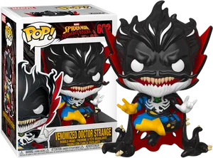 Venomized Doctor Strange Funko Pop PNG Image