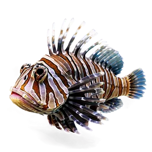 Venomous Lionfish Png Qba PNG Image