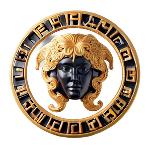 Versace Embroidery Png Veb PNG Image