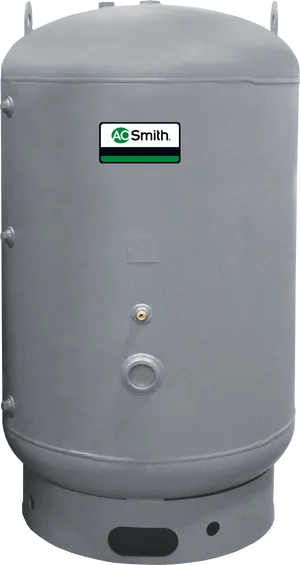 Vertical Gray Water Tank PNG Image