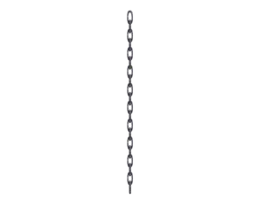 Vertical Metal Chainon Black Background PNG Image