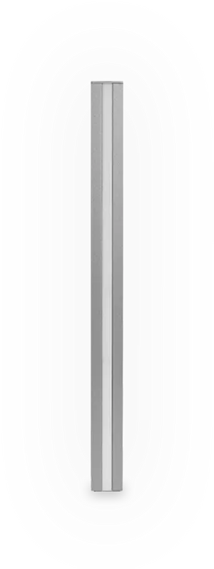 Vertical Metal Pipeon Black Background PNG Image