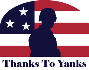 Clip Art Free Happy - Thanks To Yanks, HD Png Download PNG with transparent background