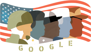 Transparent Veterans Day Png - Veterans Day 2018 Google Doodle, Png Download PNG with transparent background