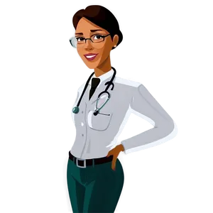 Veterinarian Doctor Cartoon Png Bsx PNG Image