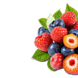 Vibrant Berries Mix PNG tuj PNG with transparent background