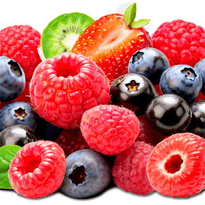 Vibrant Berries Mix PNG ymt PNG with transparent background