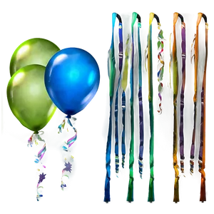 Vibrant Blue Balloons Png Awm15 PNG Image