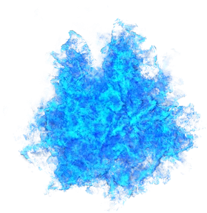 Vibrant_ Blue_ Energy_ Explosion PNG Image