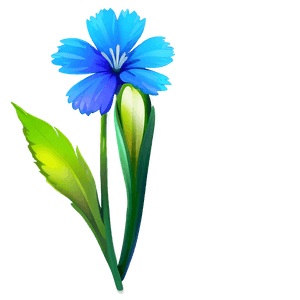 Vibrant Blue Flower PNG 84 PNG image with transparent background