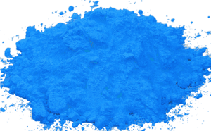 Vibrant Blue Smoke Texture PNG image with transparent background