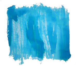 Vibrant Blue Watercolor Texture PNG Image