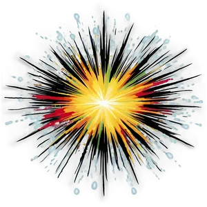 Vibrant Bright Light Burst Png 06132024 PNG Image