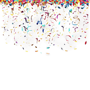 Vibrant Celebration Confetti PNG 7 PNG image with transparent background