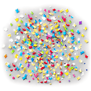 Vibrant Celebration Confetti PNG 98 PNG image with transparent background