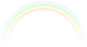 Vibrant Digital Rainbow Art PNG Image