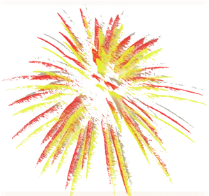 Vibrant Fireworks Display PNG Image