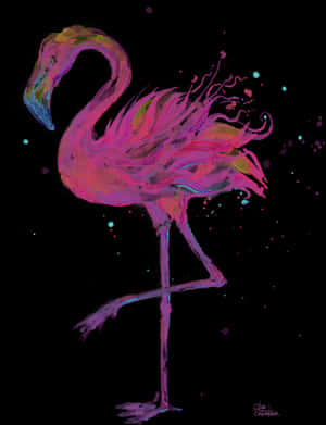 Flamingo Watercolor Painting, HD Png Download PNG image with transparent background