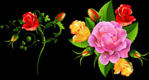 Transparent Ramos De Flores Png - Marcos De Flores Png, Png Download PNG image with transparent background