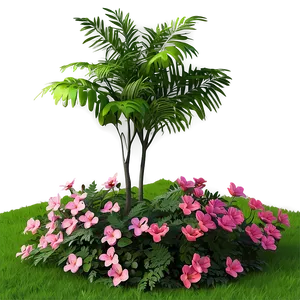 Vibrant Flower Bush Png 06122024 PNG Image