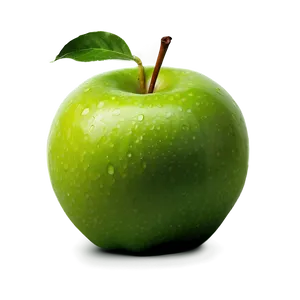 Vibrant Green Apple Png Yfa43 PNG Image