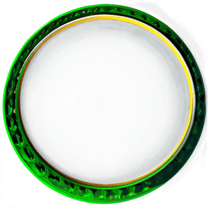 Vibrant Green Circle Clipart PNG 3 PNG