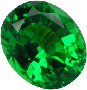 Vibrant Green Gemstone Facet Cut PNG