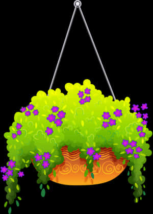 Transparent Hanging Plant Png - Clipart Hanging Flowers, Png Download PNG with transparent background