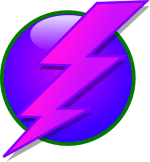 Circle Lightning Bolt Clipart - Lightuing Bolt Clip Art, HD Png Download PNG
