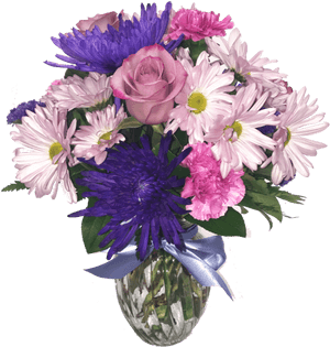 Pleasing Purples - Bouquet, HD Png Download PNG image with transparent background