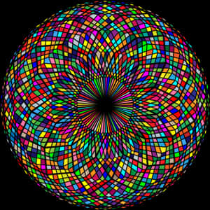 Abstract Circle Colorful Remix - Abstract Art, HD Png Download PNG with transparent background