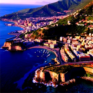 Vibrant Napoli Coastline Png 06282024 PNG Image