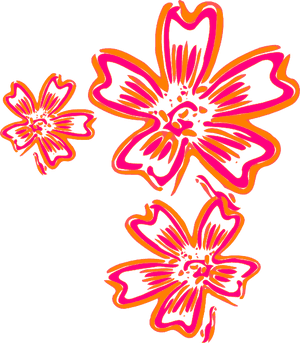 Flower Svg Clip Arts - Navy Flower Design Png, Transparent Png PNG