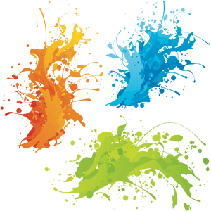Holi Color - Colorful Paint Splash Png, Transparent Png PNG with transparent background