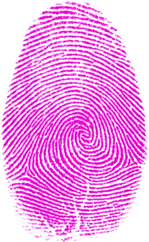 Vibrant Pink Fingerprint Pattern PNG Image